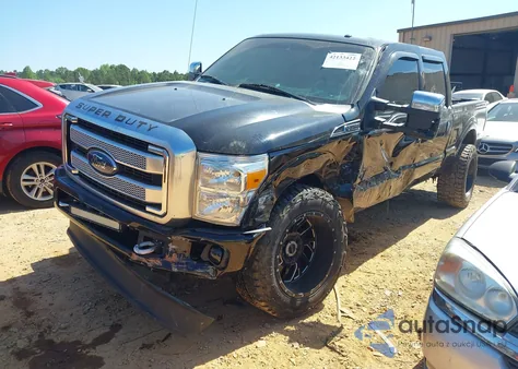 2016 Ford F-250 Lariat из США, поврежденный, VIN 1FT7W2BT1GEB30270